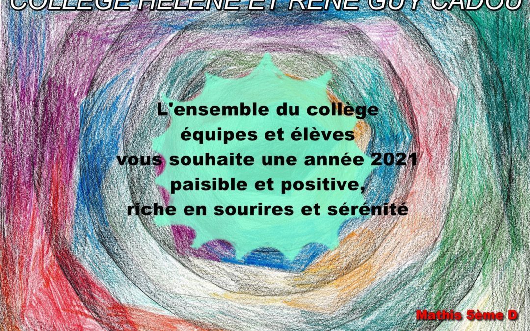 Bonne année 2021