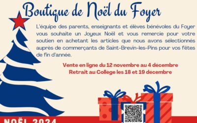 Boutique de Noël du foyer